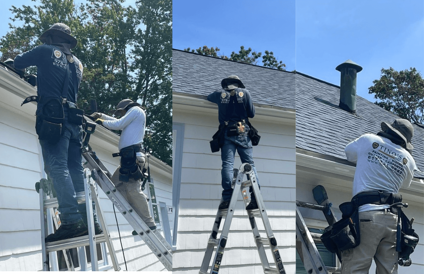 Gutters installation